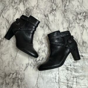 A2 By Aerosoles Octave Bootie Black Studded Ankle Boot  Boots size 10